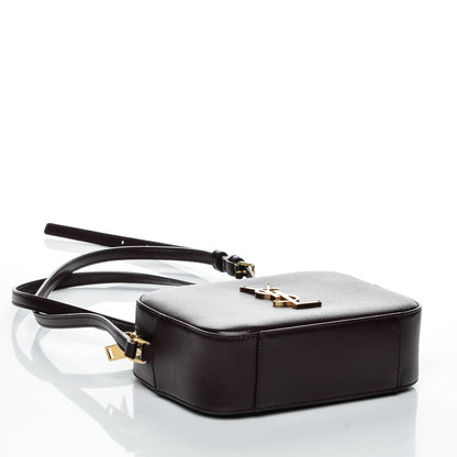 Saint Laurent Grain De Poudre Small Classic Monogram Camera Bag Burgundy 4 of 6