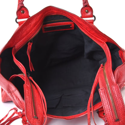 Balenciaga Agneau Classic Hardware City Rouge Cardinal 10 of 10