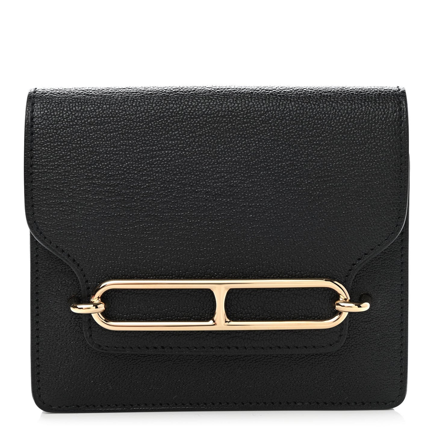 Chevre Mysore Roulis Slim Wallet Black