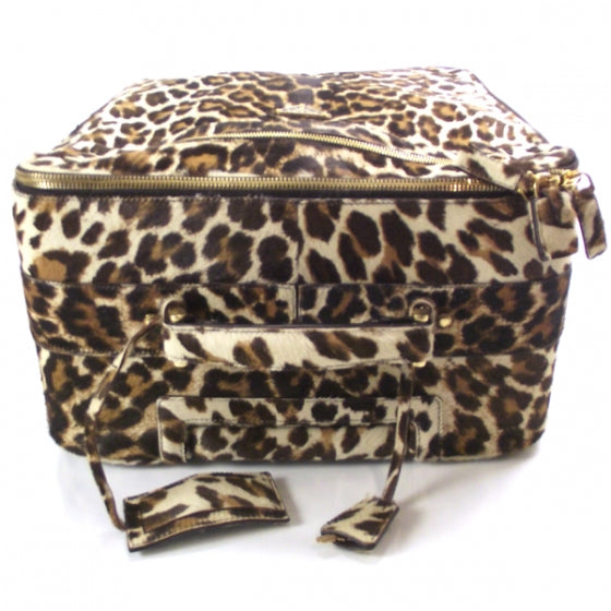 Prada Calf Hair Leopard Print Rollaway 5 of 15