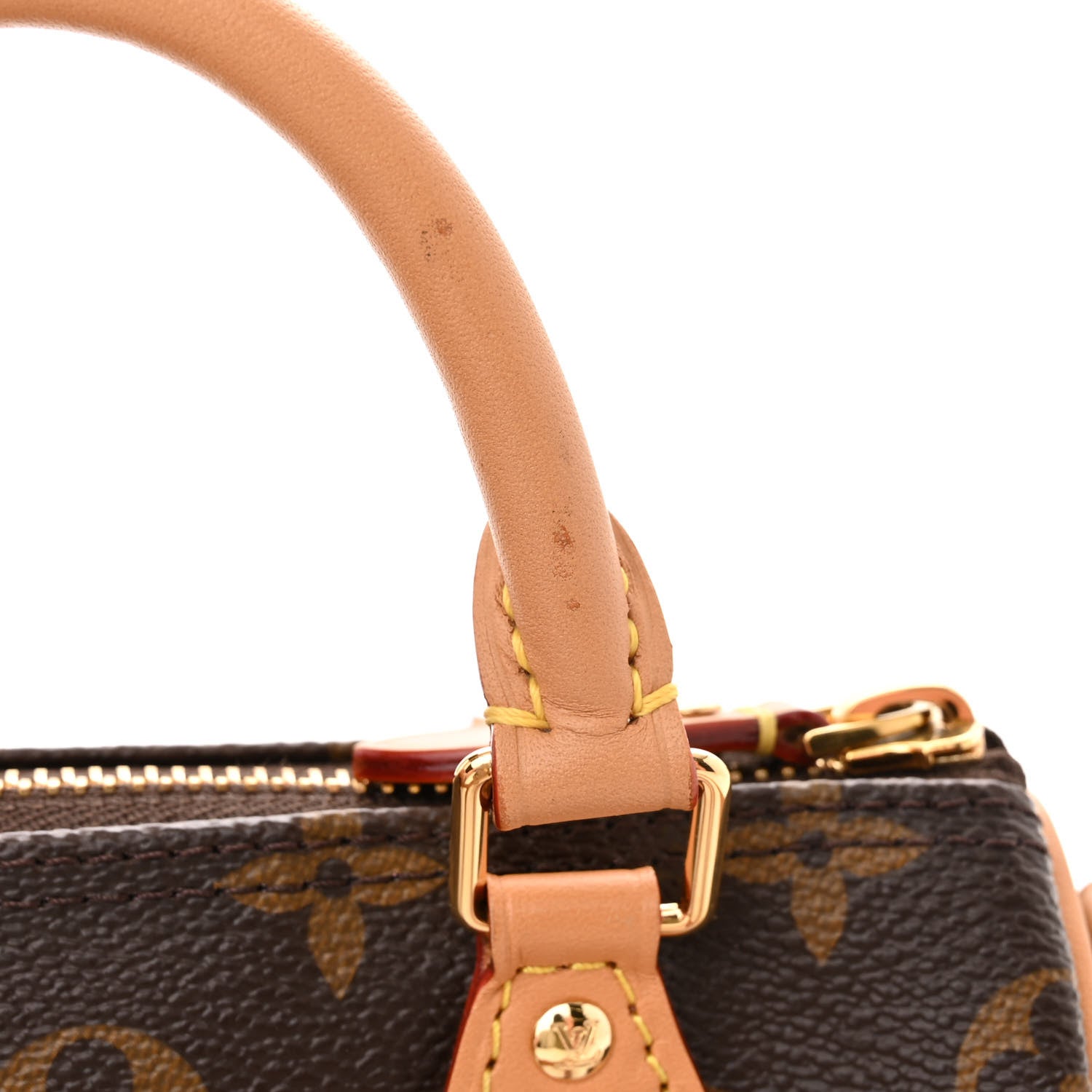 Louis Vuitton Monogram Vivienne Ice Skating Nano Speedy Bandouliere Pink 11 of 12
