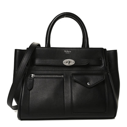 Mulberry Silky Calfskin Bayswater Multi Pocket Tote Black 1 of 12