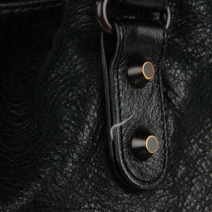 Balenciaga Agneau Classic Hardware Pompon Black 5 of 9