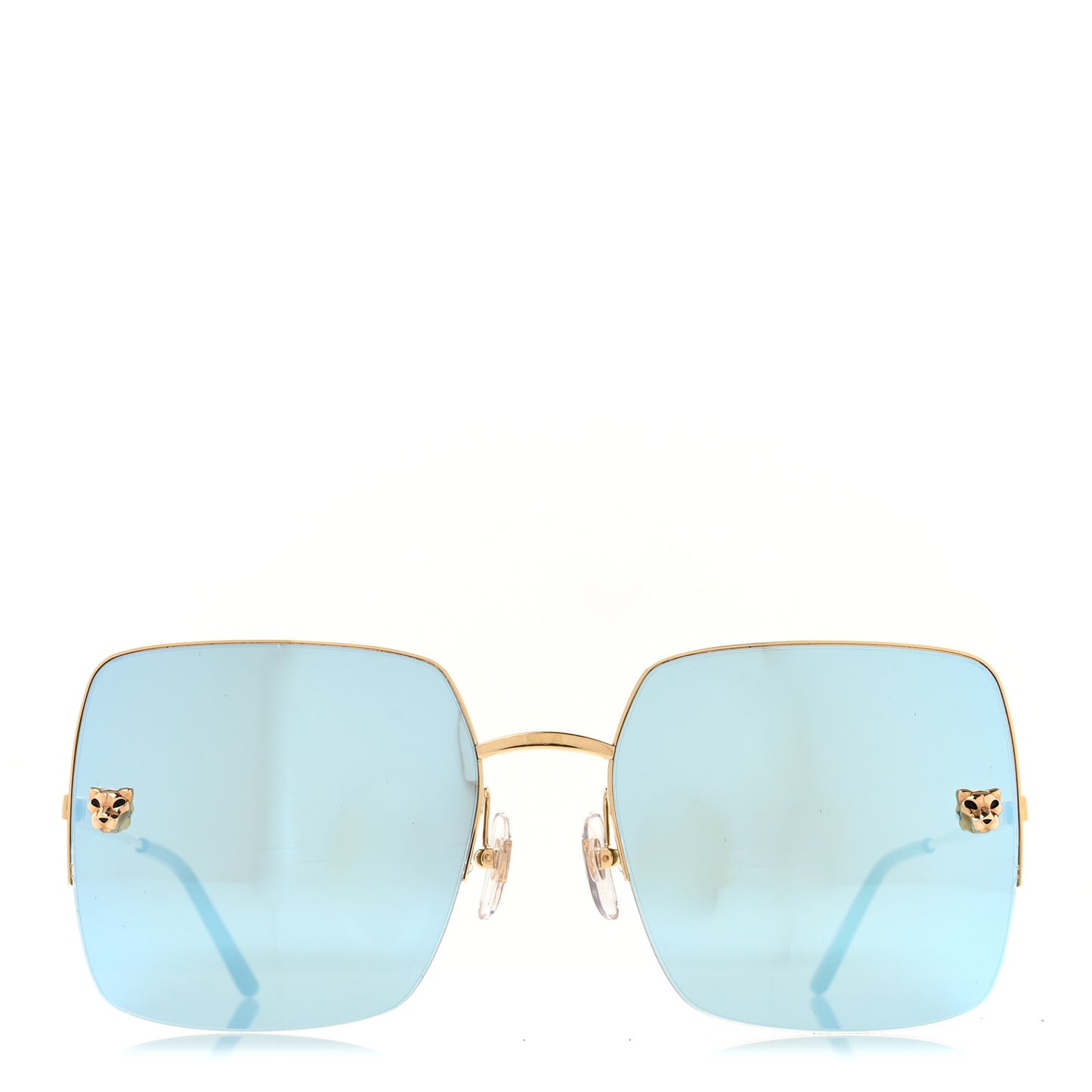 Panthere De Cartier Sunglasses CT0121S  Gold