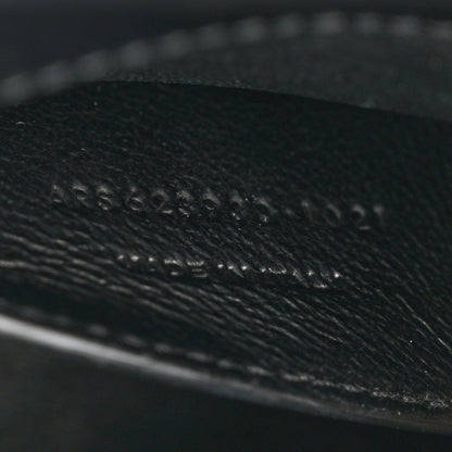 Saint Laurent Calfskin Mini Classic Monogram Cassandra Top Handle Black 7 of 11