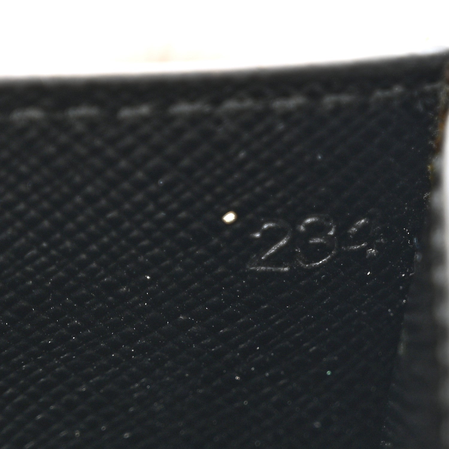 Prada Saffiano Metal Card Holder Black 7 of 9