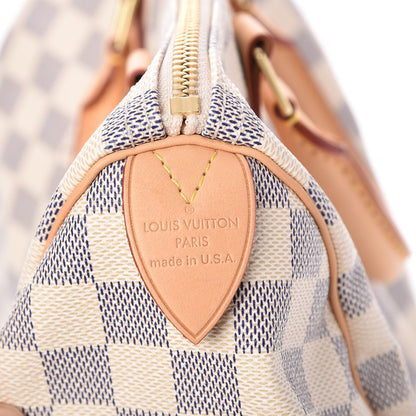 Louis Vuitton Damier Azur Speedy 30 6 of 9