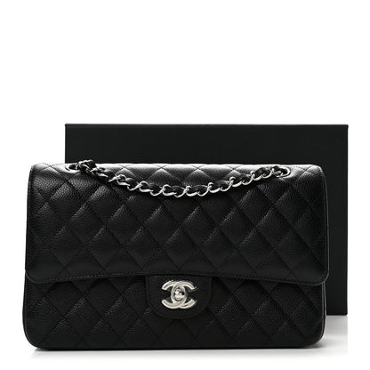 Chanel Caviar Quilted Medium Double Flap Black 11 of 11