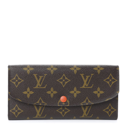 Louis Vuitton Monogram Emilie Wallet Piment 1 of 5