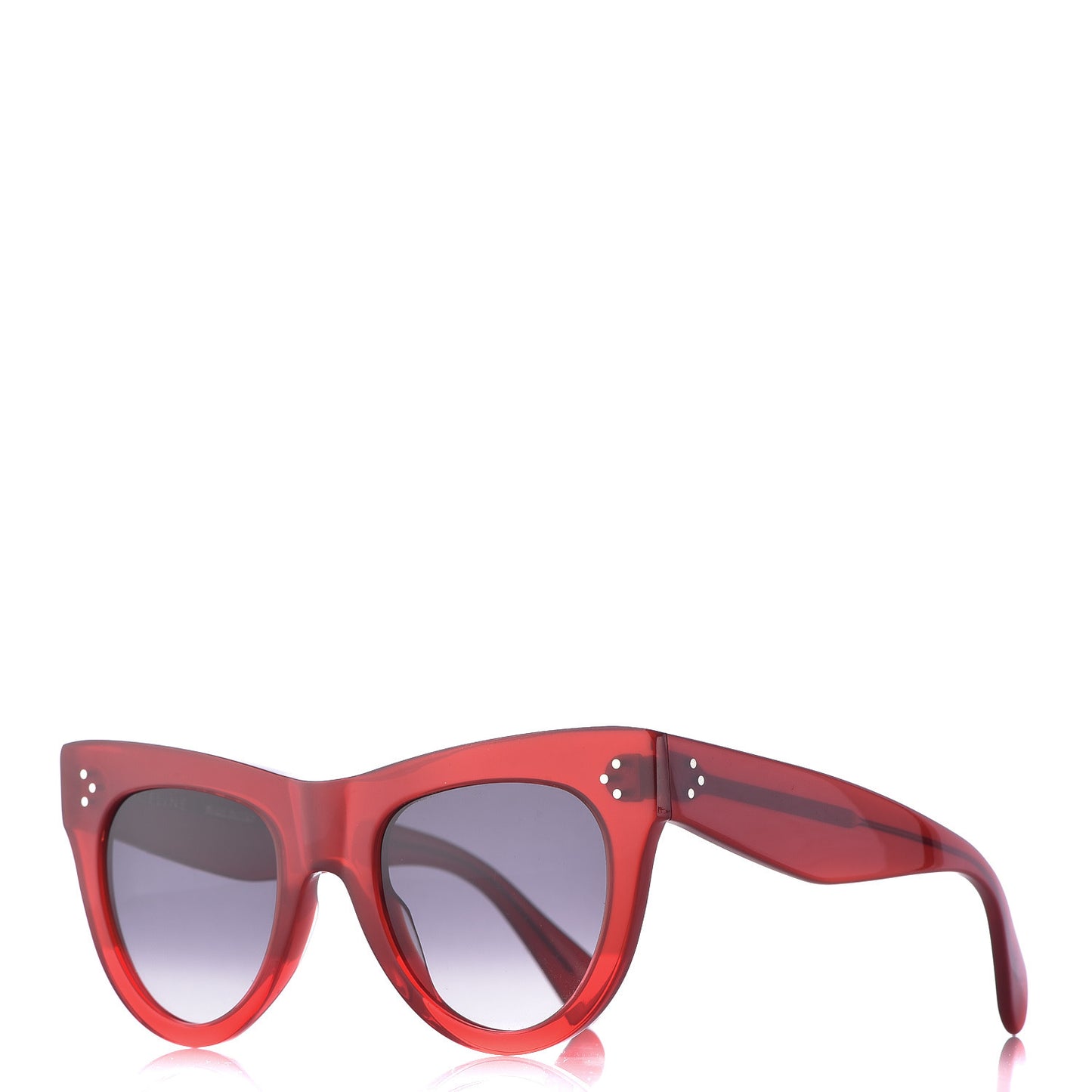 Acetate Cat Eye Sunglasses CL400161 Red