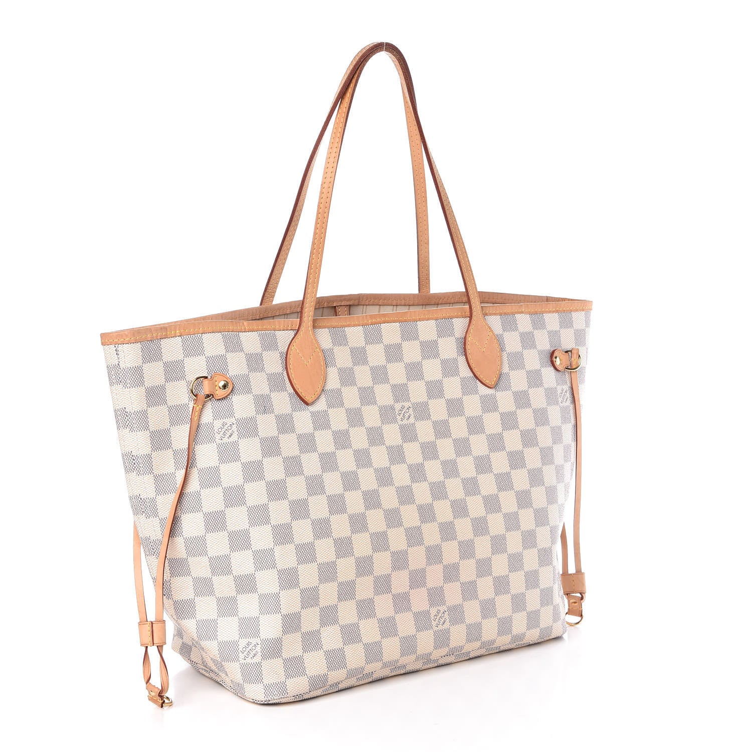 Louis Vuitton Damier Azur Neverfull MM 3 of 11