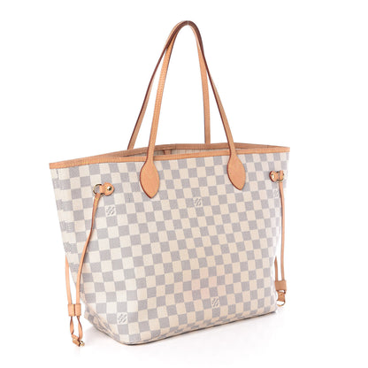 Louis Vuitton Damier Azur Neverfull MM 3 of 11