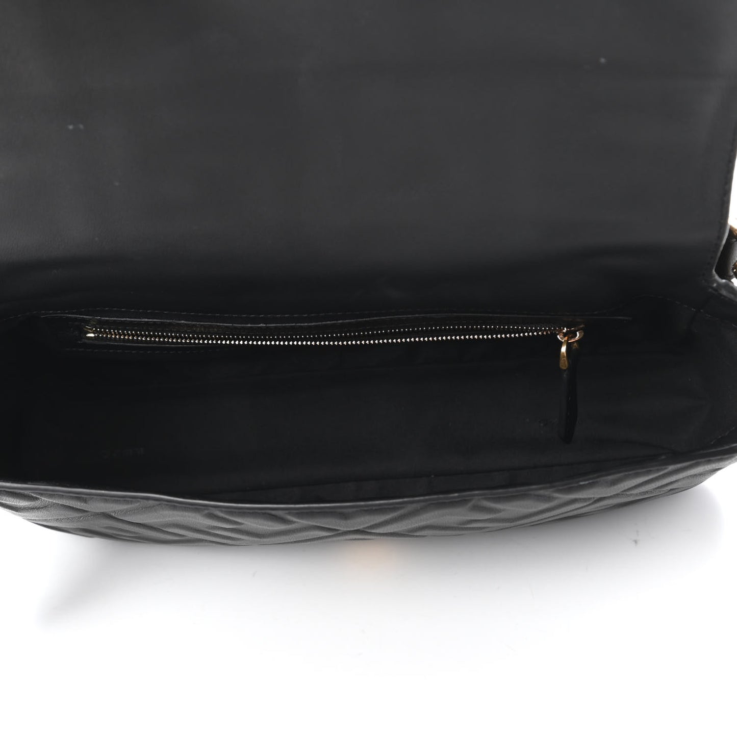 Nappa FF 1974 Embossed Baguette Black