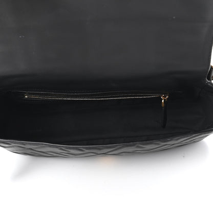 Fendi Nappa FF 1974 Embossed Baguette Black 5 of 10