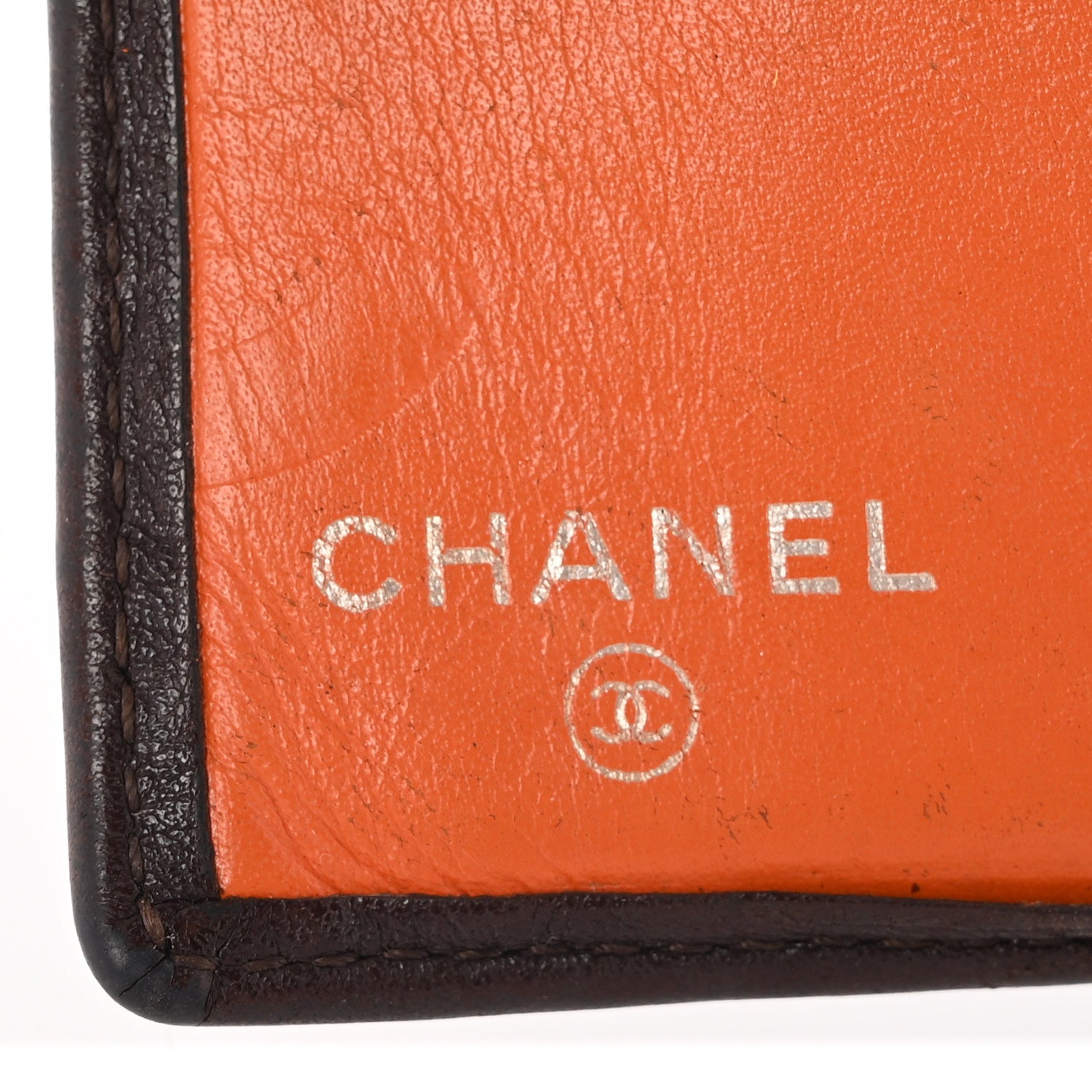 Chanel Calfskin Quilted Cambon Bi-fold Wallet Brown 6 of 14
