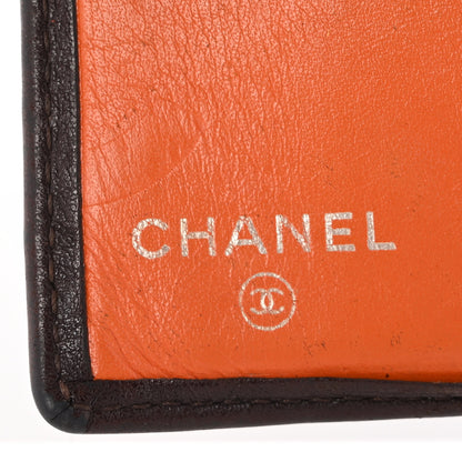 Chanel Calfskin Quilted Cambon Bi-fold Wallet Brown 6 of 14
