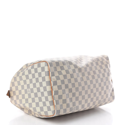 Louis Vuitton Damier Azur Speedy 35 3 of 9