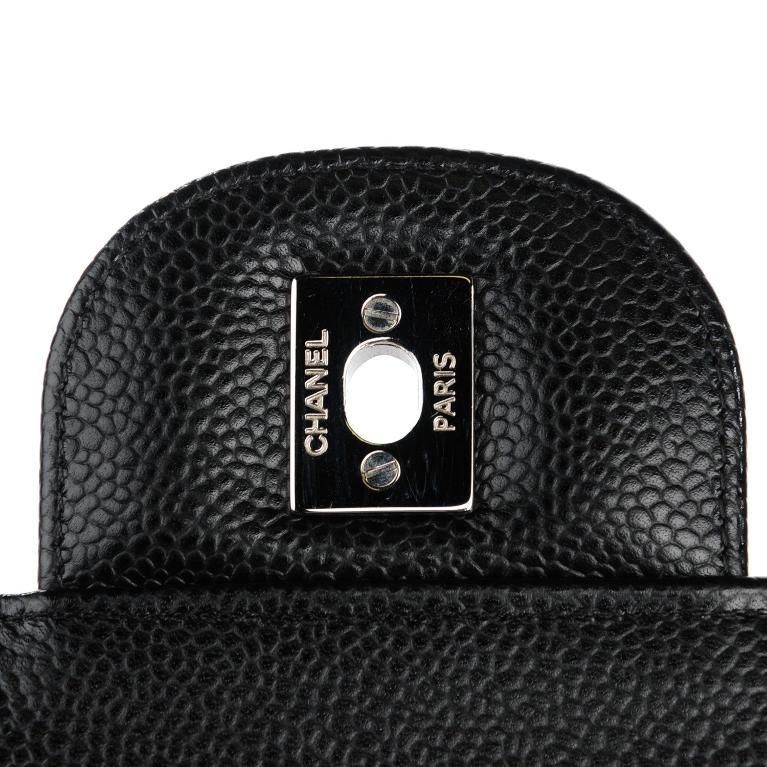 Chanel Caviar Quilted Jumbo Double Flap Black 9 of 9