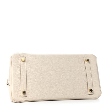 Hermes Togo Birkin 30 Craie 4 of 12