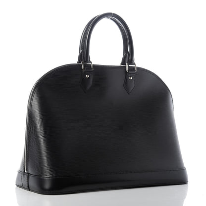 Louis Vuitton Epi Alma GM Black 3 of 8