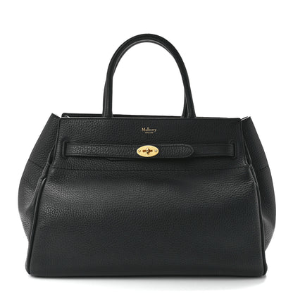 Mulberry Heavy Grain Belted Bayswater Tote Black 1 of 10