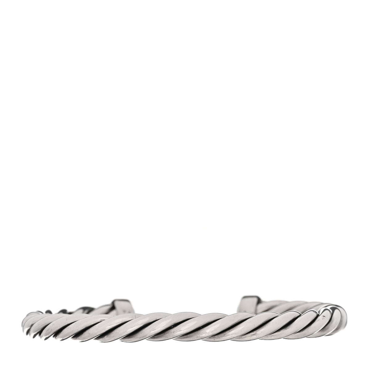 Sterling Silver Turquoise 6mm Cable Classic Cuff Bracelet