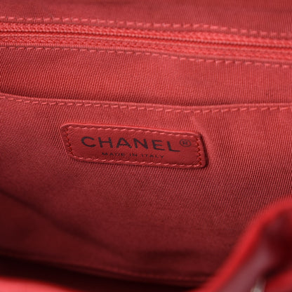 Chanel Lambskin Quilted Large Urban Spirit Backpack Red 6 of 9