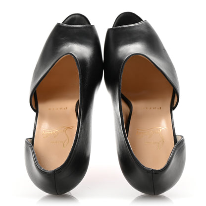 Christian Louboutin Calfskin Verita 150 Booties 36 Black 2 of 12