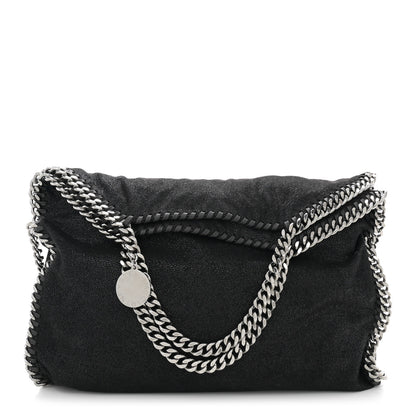 Stella McCartney Shaggy Deer Falabella Fold Over Tote Black 1 of 11