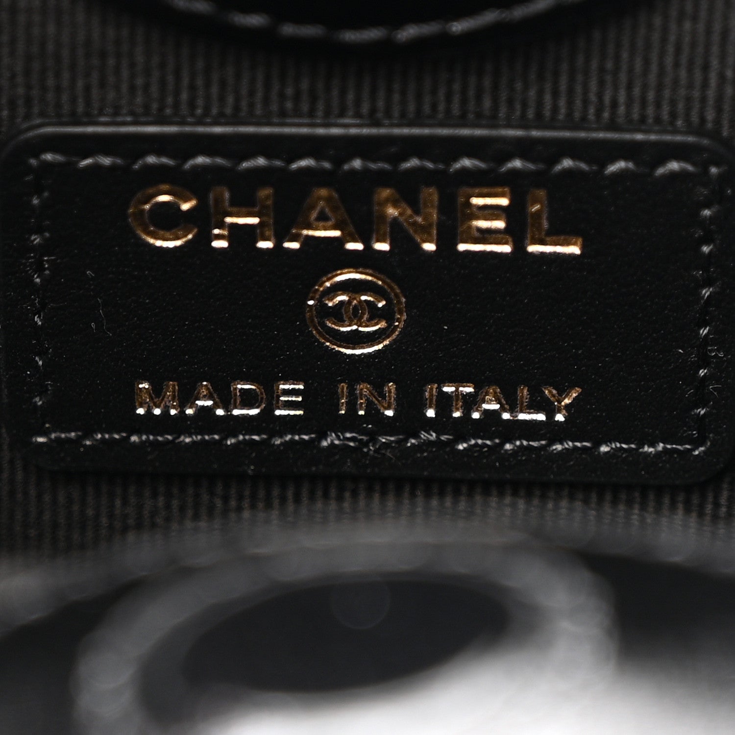 Chanel Shiny Lambskin Quilted Micro 31 Clutch With Chain Black 6 of 11