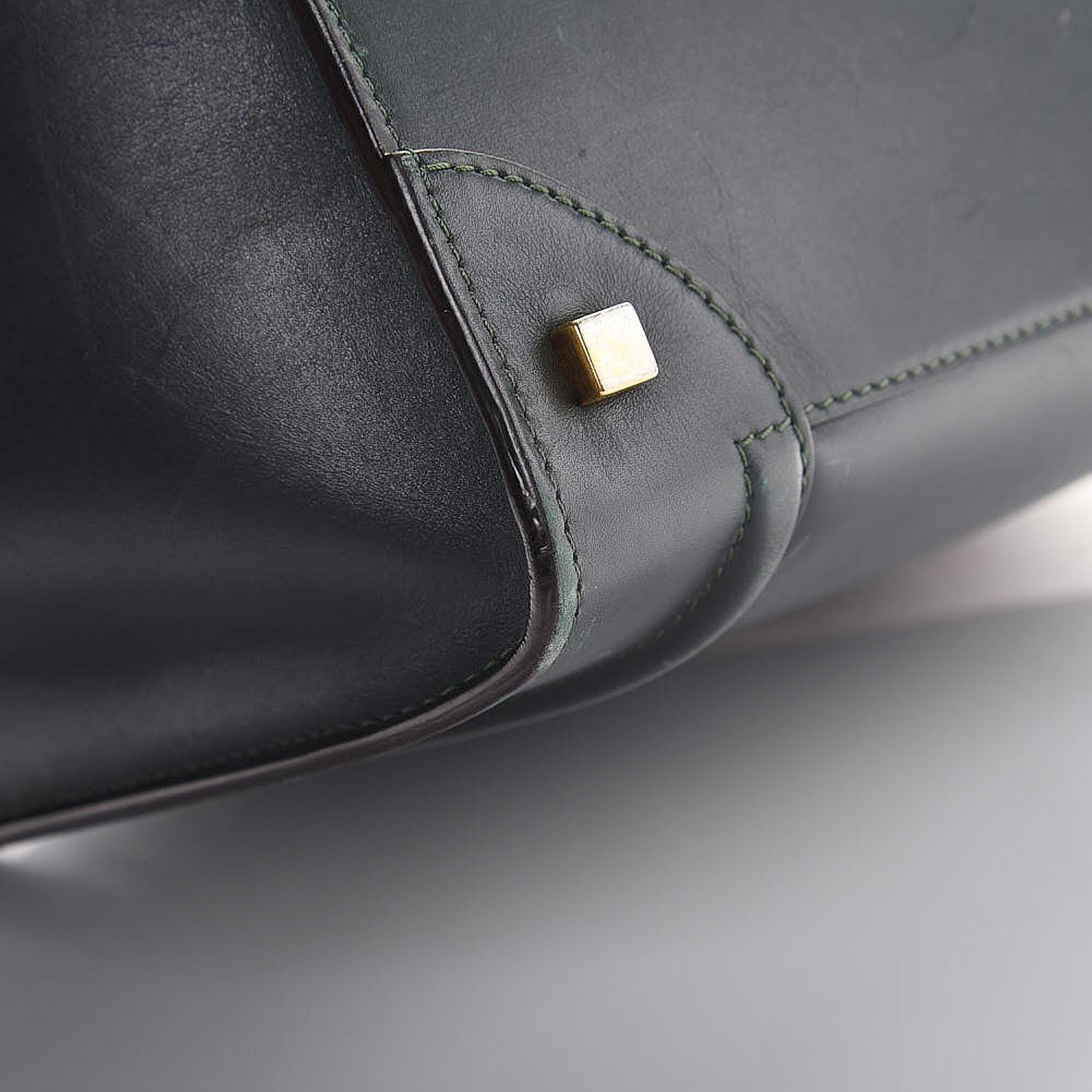 Celine Smooth Calfskin Mini Luggage Emerald 23 of 24