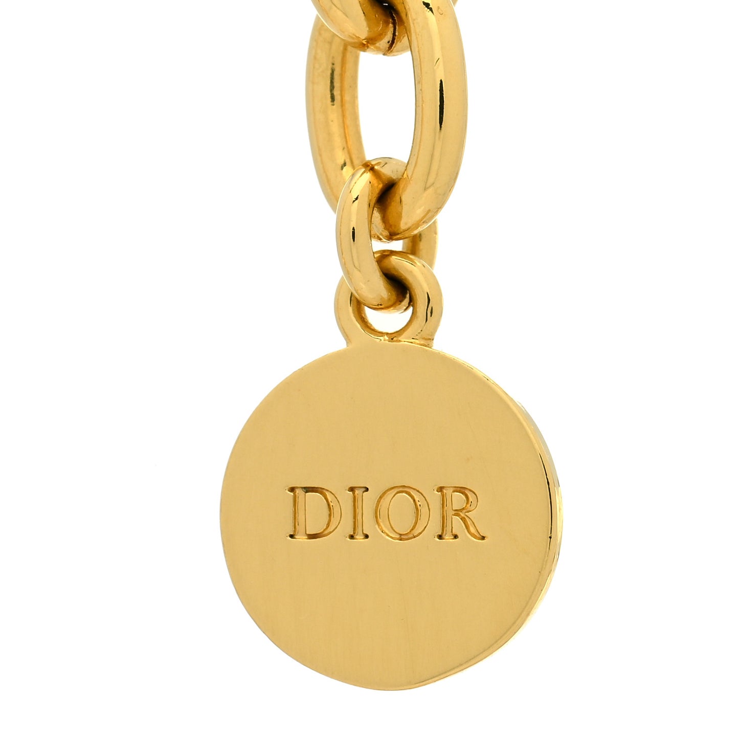 Metal Danseuse Etoile Chain Choker Necklace Gold