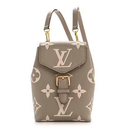 Louis Vuitton Empreinte Monogram Giant Tiny Backpack Tourterelle Cream 1 of 10