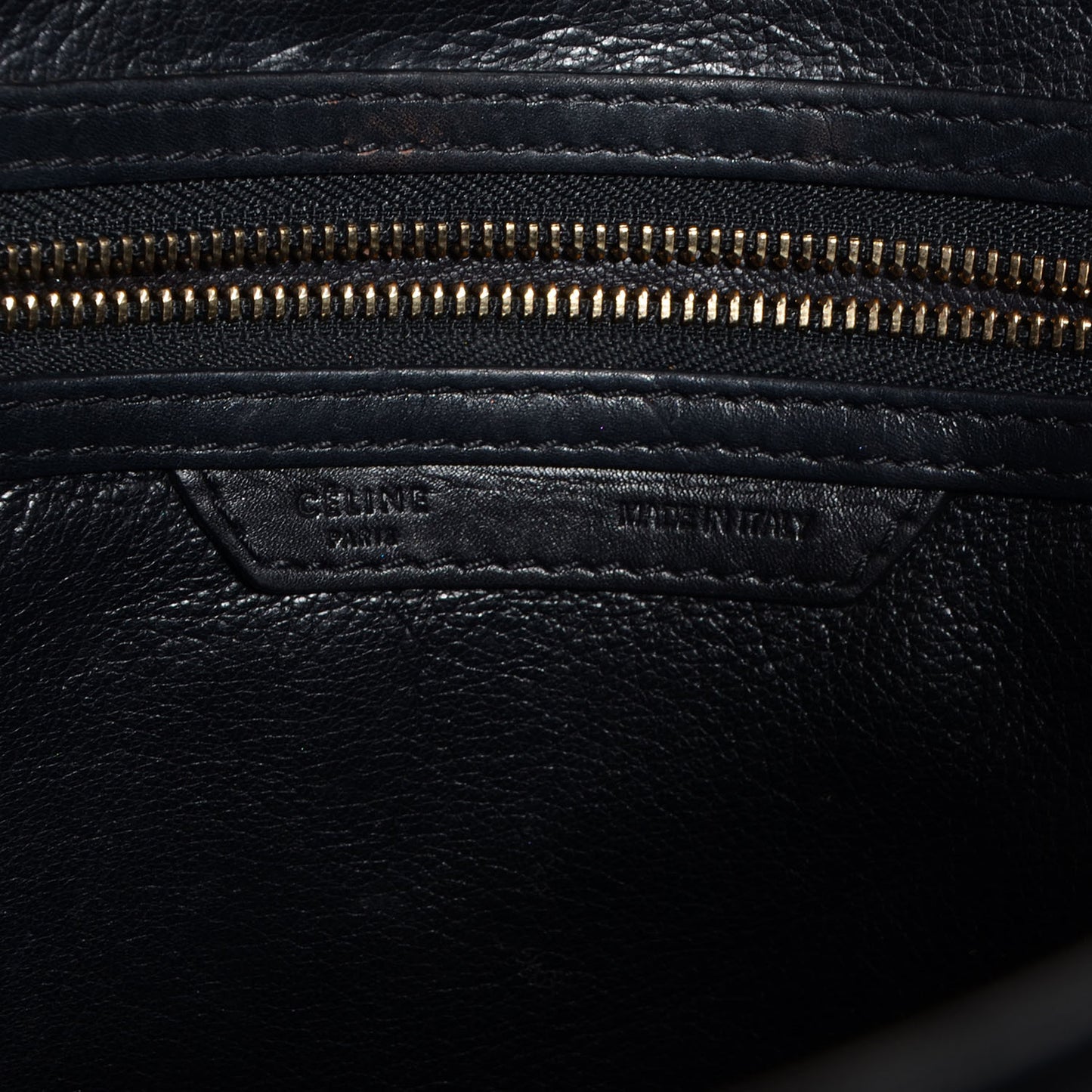Smooth Calfskin Mini Luggage Black