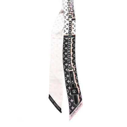 Louis Vuitton Silk Monogram Rising Confidential BB Bandeau Black Rose 2 of 3