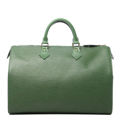 Louis Vuitton Epi Speedy 35 Borneo 1 of 11