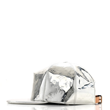 Louis Vuitton Monogram Mirror Mirror Cap 60 Silver 4 of 9