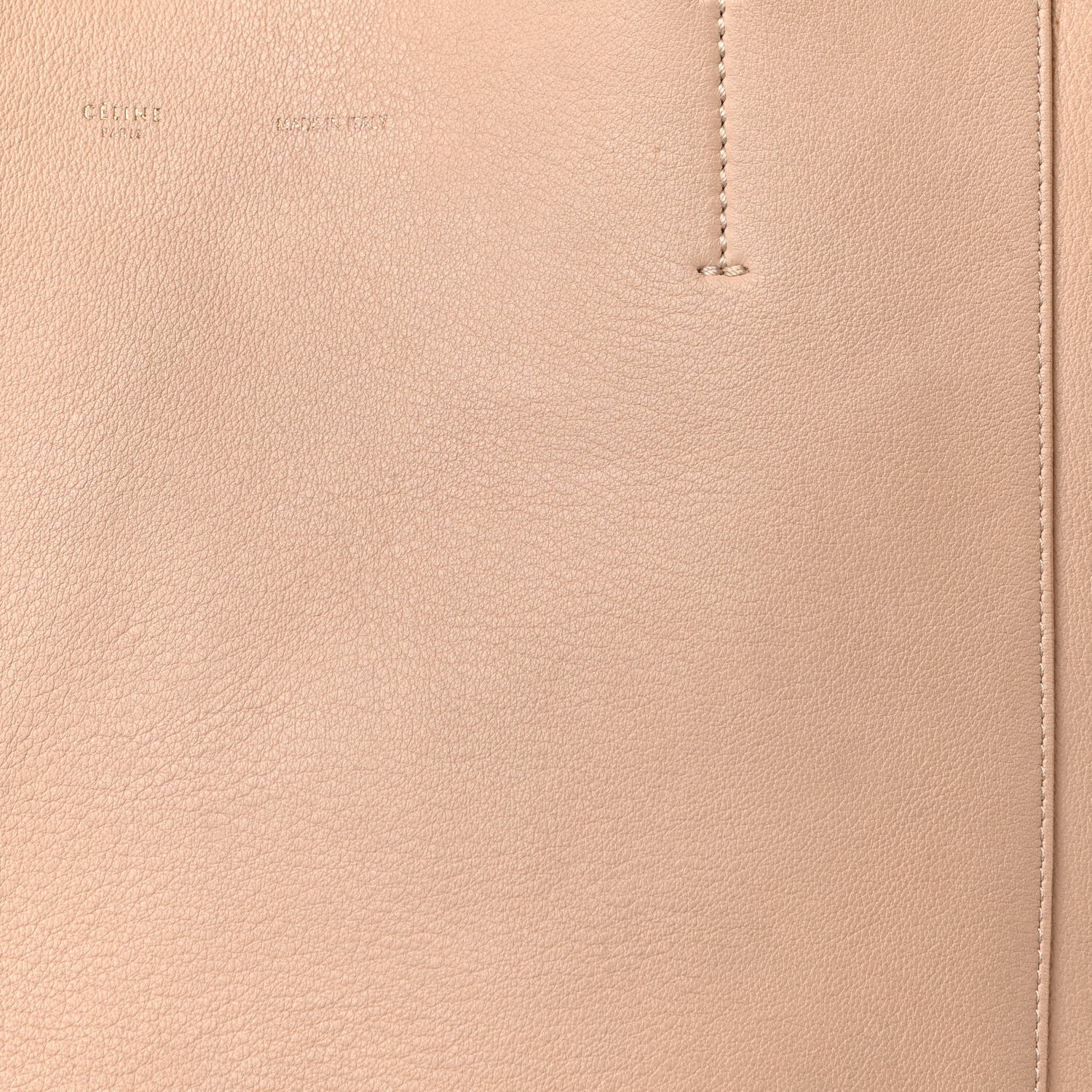 Celine Grained Calfskin Medium Horizontal Cabas Phantom Beige 7 of 22
