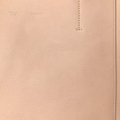 Celine Grained Calfskin Medium Horizontal Cabas Phantom Beige 7 of 22
