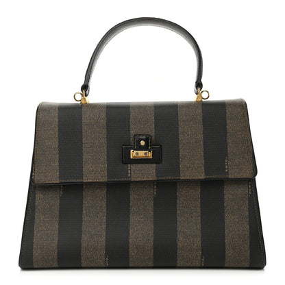 Fendi Pequin Top Handle Bag Tobacco 1 of 13