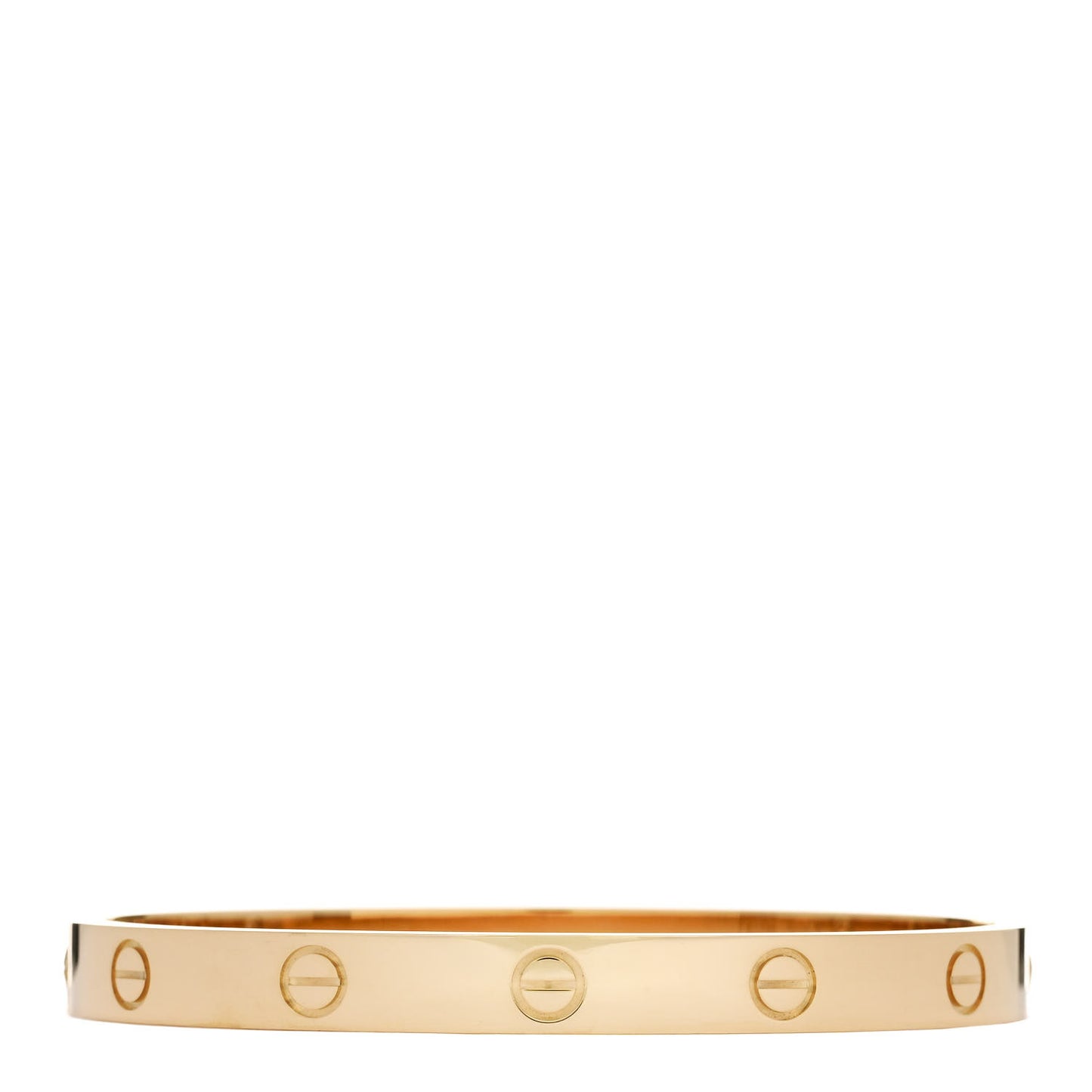 18K Yellow Gold LOVE Bracelet 17