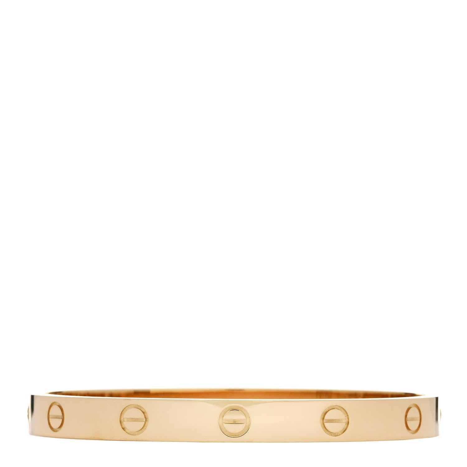 Cartier 18K Yellow Gold LOVE Bracelet 17 1 of 9