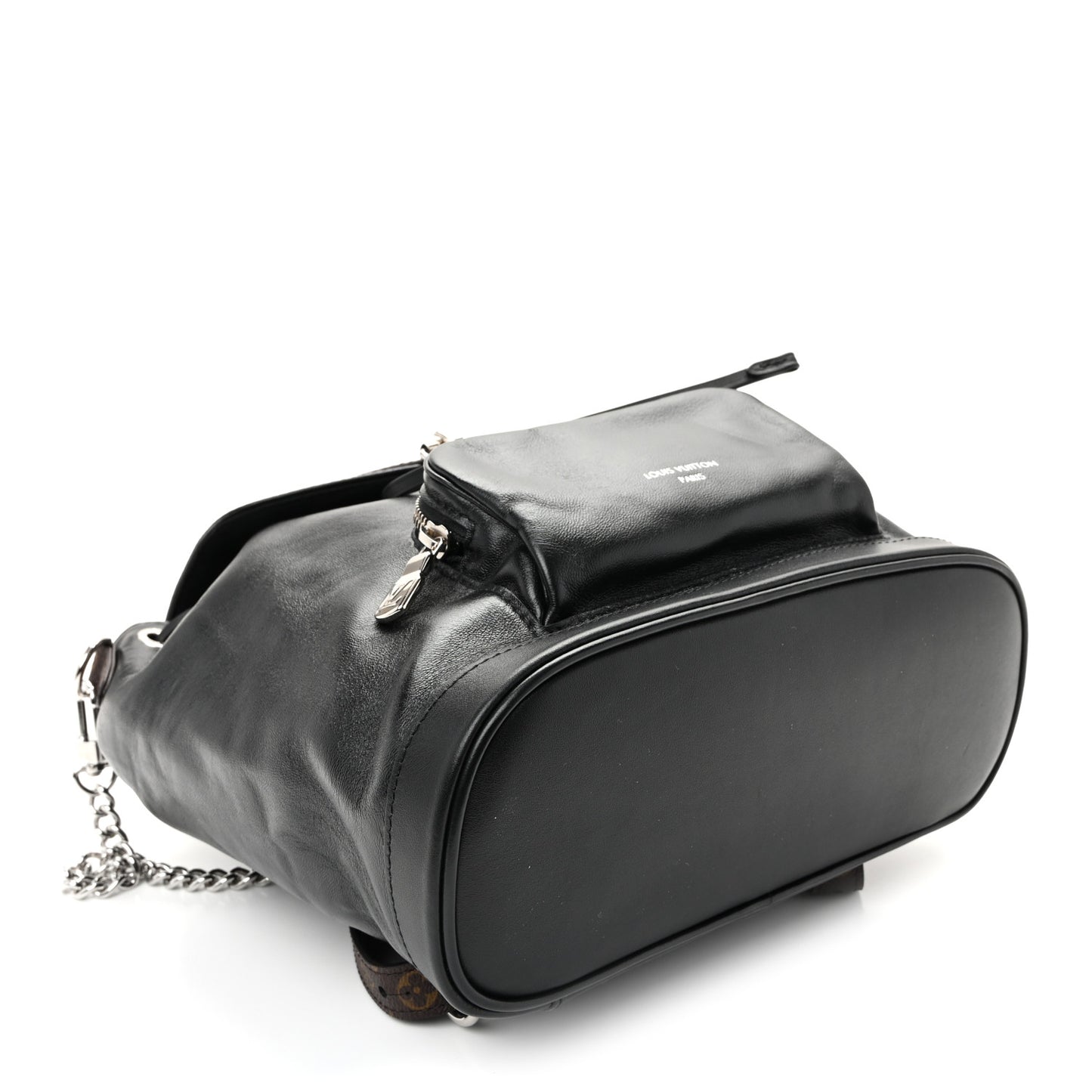 Lambskin Monogram Montsouris Vibe PM Black