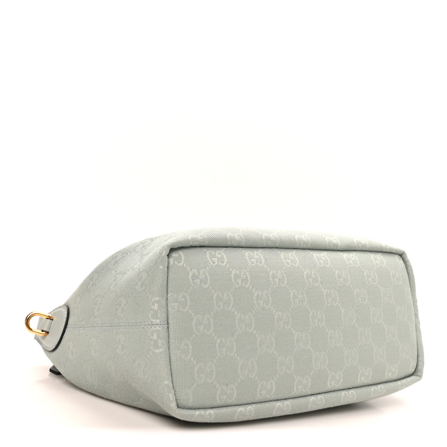 Gucci GG Monogram Web Medium Vanity Light Blue 4 of 10