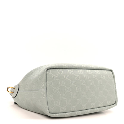 Gucci GG Monogram Web Medium Vanity Light Blue 4 of 10
