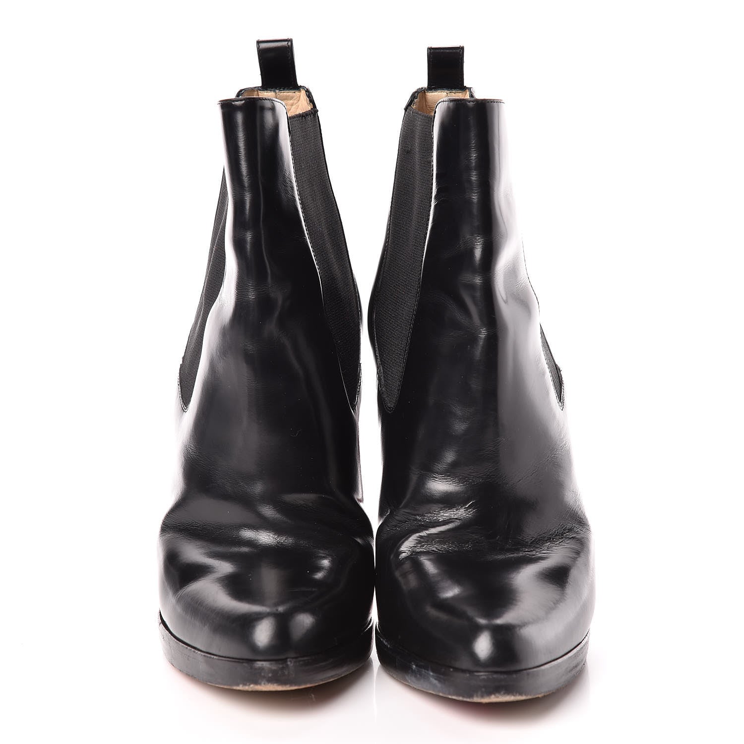 Christian Louboutin Calfskin Booties 38.5 Black 2 of 9