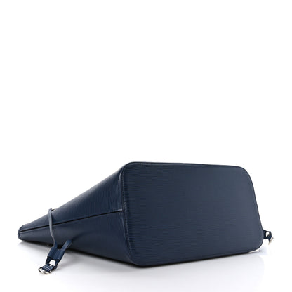 Louis Vuitton Epi Neverfull MM Indigo 4 of 8