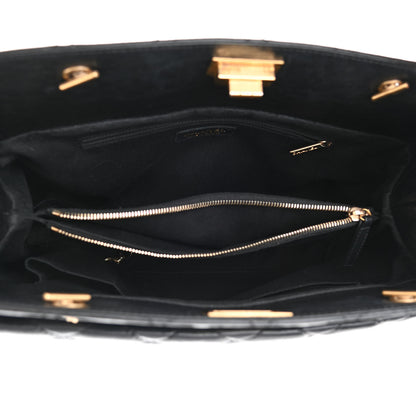 Chanel Aged Calfskin Reissue 2.55 Tote Black 5 of 11