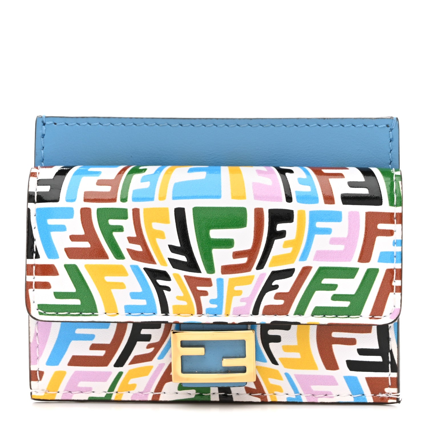 Fendi X SARAH COLEMAN Vitello Liberty Ceylon Micro FF Fish Eye