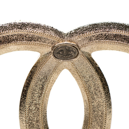 Chanel Pearl CC Brooch Pin Gold 5 of 6
